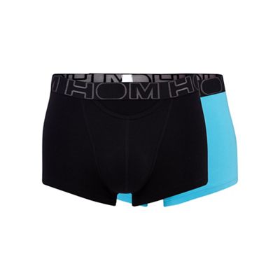 Pack of two turquoise boxer briefs